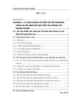 Hoàn thành kế toán bán hàng và xác định kết quả tiêu thụ tại công ty Cổ phần dịch vụ và đầu tư Đông Dương