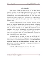 Hoàn thiện công tác kế toán tập hợp chi phí sản xuất tại Công ty cổ phần Đầu tư và Xây dựng công nghiệp – Xí nghiệp xây dựng số 1