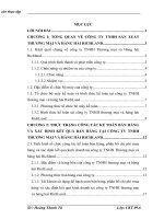 Kế toán bán hàng, phân bổ chi phí mua hàng và xác định kết quả kinh doanh tại công ty TNHH thương mại và hàng hải RichLand