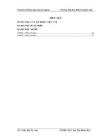 CÔNG TÁC KẾ TOÁN NGUYÊN VẬT LIỆU, CÔNG CỤ TẠI CÔNG TY TNHH HÀN VIỆT