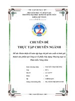 Hoàn thiện hạch toán Chi phí sản xuất và tính giá thành sản phẩm xây lắp tại Công ty Cổ phần Thương mại và Phát triển Nông thôn