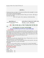 Bài giảng về KIẾN THỨC CƠ BẢN VỀ PHÁP LUẬT