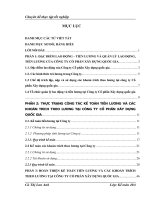 Hoàn thiện kế toán tiền lương và các khoản trích theo lương tại Công ty cổ phần Xây dựng quốc gia