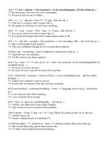 Cụm giới từ thường gặp