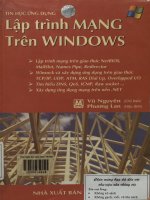 Lập trình mạng trên windows - Tin học ứng dụng