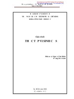 Thực tập vi sinh cơ sở