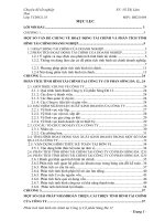 Phân tích tình hình tài chính của Công ty Cổ phần Sông Đà 12