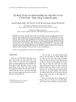 Áp dụng 5S tại các doanh nghiệp sản xuất nhỏ và vừa ở Việt Nam - Thực trạng và khuyến nghị