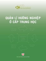 TÀI LIỆU QUẢN LÍ HƯỚNG NGHIỆP Ở CẤP TRUNG HỌC LỚP 10, 11, 12