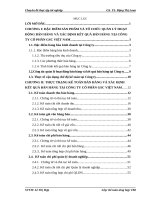 Thực trạng kế toán bán hàng và xác định kết quả bán hàng tại Công ty cổ phần GSC Việt Nam