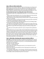 Hệ thống câu hỏi ôn tập và hướng dẫn trả lời môn lập và quản lý dự án đầu tư