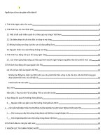 Ôn thi môn tài chính tiền tệ chuyên đề Nguồn lực tài trợ cho phát triển kinh tế