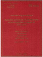 Busines strategy of the Western Hanoi Agribank in period of 2012-2015