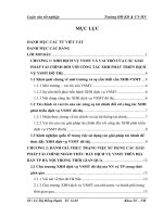 Hoàn thiện một số giải pháp tài chính của nhà nước nhằm thúc đấy XHH dịch vụ VSMT trên địa bàn Thành Phố Hà Nội