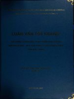 Xây dựng chiến lược phát triển kinh doanh giai đoạn 2007 - 2011 của công ty xổ số kiến thiết tỉnh bắc giang