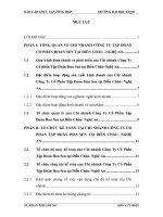 Báo cáo thực tập tổng hợp tại Chi nhánh Công ty Cổ phần Tập Đoàn Hoa Sen tại Diễn Châu-Nghệ An