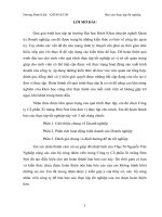 Phân tích hoạt động kinh doanh của Công ty Cổ phần Xi măng Bỉm Sơn