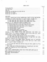 Nghiên cứu đặc điểm tinh thể khoáng vật học và ngọc học của Rubi, Saphir ở hai vùng mỏ Lục Yên (Yên Bái) và Quỳ Châu (Nghệ An