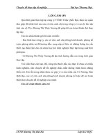 PHÂN TÍCH VÀ ĐÁNH GIÁ THỰC TRẠNG CẠNH  TRANH CỦA CÔNG TY TNHH TRIỆU QUỐC ĐẠT