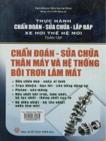 Thực hành chẩn đoán - sửa chữa - lắp ráp xe hơi thế hệ mới. Toàn tập Chẩn đoán - sửa chữa thân máy và hệ thống bôi trơn - làm mát