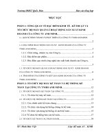 Báo cáo thực tập tổng hợp Công ty TNHH Kinh doanh và lắp đặt thiết bị viễn thông Anh Minh