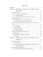 Đặc điểm thành phần vật chất và lịch sử phát triển các thành tạo trầm tích dệ tứ vùng biển ven bờ Tây Nam Việt Nam