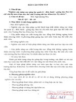 Nghiên cứu nâng cao năng lực quản lý - điều hành - giảng dạy theo tín chỉ của bộ môn giáo dục thể chất trường Đại học Khoa học Tự nhiên - ĐH Quốc gia Hà Nội