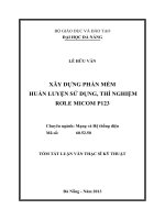 rơle bảo vệ kỹ thuật số P123