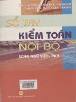 Sổ tay kiểm toán nội bộ - Song ngữ Việt - Anh
