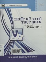 Thiết kế sơ đồ trực quan với Microsoft Visio 2010
