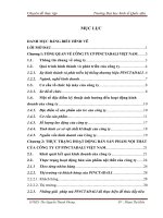 Hoạt động bán sản phẩm nội thất  của Công ty CP PINCTADALI VIỆT NAM Thực trạng và giải pháp