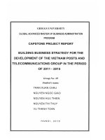 Building business strategy for the development of the Vietnam Post and Telecommunication Group in the period of 2011-2015