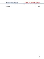 tính toán, thiết kế Robot viết chữ phục vụ việc khắc chữ trên các sản phẩm công nghiệp