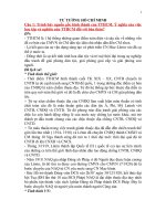 Câu hỏi và đáp án ôn thi môn học tư tưởng hồ chí minh