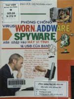 Tìm hiểu và cách phòng chống virus Worn, Addware, Spyware xâm nhập vào máy vi tính và USB của bạn