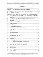 Báo cáo khảo sát tuyến, điểm du lịch Hà Nội – Thanh Hóa – Ninh Bình – Nghệ An