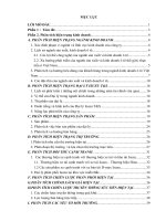 Lập kế hoạch Marketing cho việc bán  ô tô Isuzu của Công ty Cổ phần Vận tải và Dịch vụ T&S trong 6 tháng cuối năm 2012