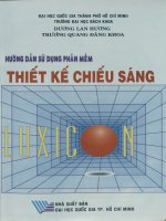Hướng dẫn sử dụng phần mềm thiết kế chiếu sáng Luxicon