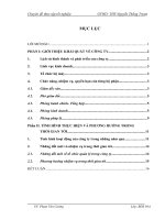 Báo cáo thực tập tổng hợp tại Công ty cổ phần sàn giao dịch bất động sản Thăng Long