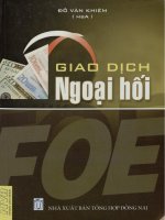 Giao dịch ngoại hối trong kinh doanh