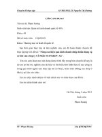 Nâng cao hiệu quả kinh doanh nhập khẩu dụng cụ cơ khí của công ty Cổ Phần SXTM&DV AZ