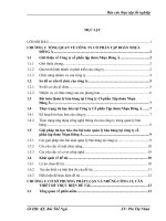 XÂY DỰNG PHẦN MỀM QUẢN LÝ BÁN HÀNG TẠI CÔNG TY CỔ PHẦN TẬP ĐOÀN NHỰA ĐÔNG Á