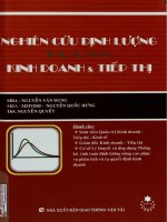 Nghiên cứu định lượng trong kinh doanh và tiếp thị