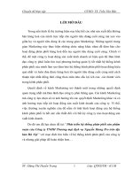 Phát triển hệ thống phân phối sản phẩm rượu của Công ty TNHH Thương mại dịch vụ Nguyễn Hưng Pro trên địa bàn Hà Nội