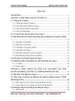 Giải pháp tạo động lực cho nhân viên, người lao động tại công ty TNHH Đại Phong