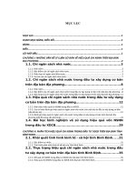 Hiệu quả chi ngân sách Nhà nước trong đầu tư XDCB trên địa bàn tỉnh Bình Định