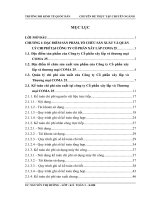 Hoàn thiện kế toán chi phí sản xuất và tính giá thành tại Công ty Cổ phần xây lắp và Thương mại COMA 25