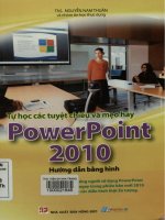 Tự học các tuyệt chiêu và mẹo hay Microsoft PowerPoint 2010 - Hướng dẫn bằng hình