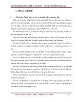 Thuyết minh đồ án Định mức Kinh tế Xây dựng