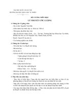 ĐỀ CƯƠNG MÔN HỌC LÝ THUYẾT ƯỚC LƯỢNG